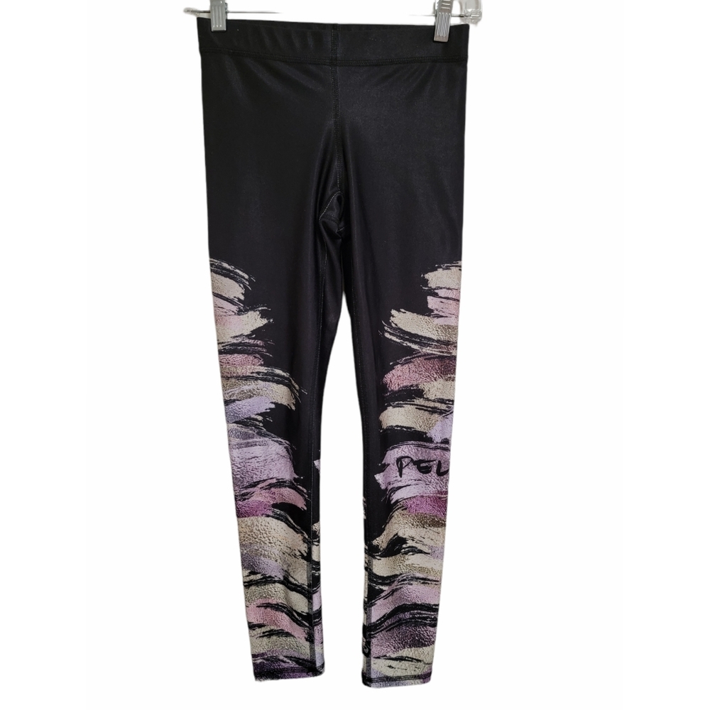 Peloton Terez Moody Metallic Biking Leggings Size XS - Picture 3 of 11